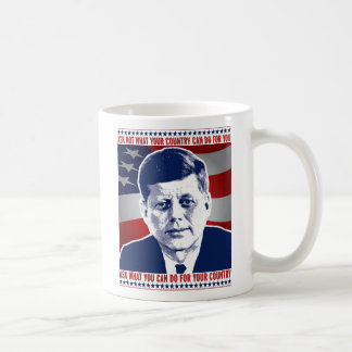 JFK - Fragen Sie nicht, was Ihr Land für Sie tun Kaffeetasse
