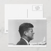 JFK "Friedliche Revolution" Zitat Geschenke Karten (Vorne/Hinten)