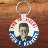 JFK für Präsident - Schlüsselanhänger (Vorderseite)