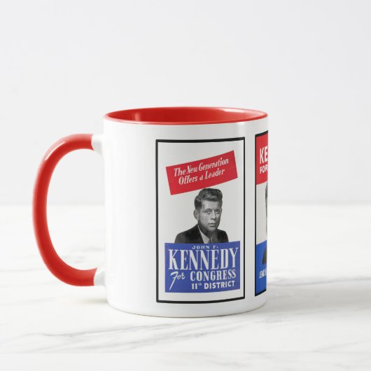 JFK für USA Tasse (Links)