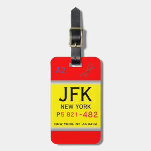 JFK - Gepäckanhänger