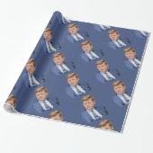 JFK GESCHENKPAPIER (Ungerollt)