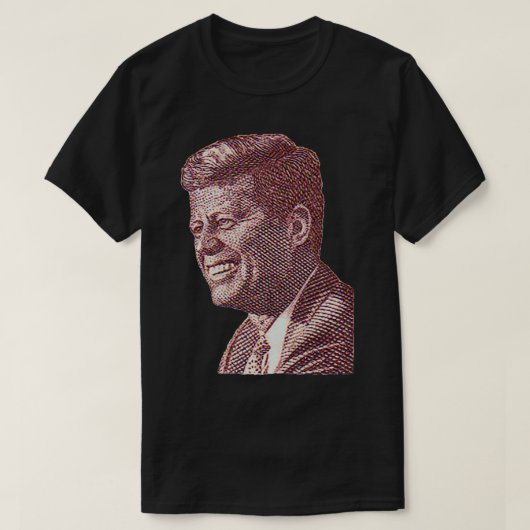 JFK John F Kennedy 35. Präsident T-Shirt (Design vorne)