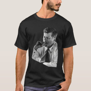 Jfk John F Kennedy Cigar Raucher T-Shirt