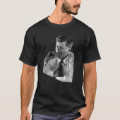 JFK John F Kennedy Cigar Smoking Smoker T Shirt (Vorderseite)
