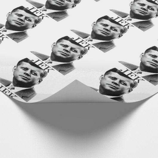JFK - John F. Kennedy Geschenkpapier (Ecke)
