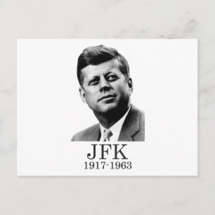 JFK - John F. Kennedy Postkarte