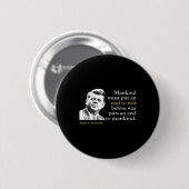 Jfk John F Kennedy Präsident Ende Krieg Zitat Button (Vorne & Hinten)