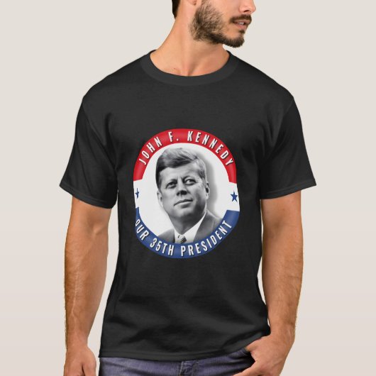 Jfk John F Kennedy Presidential Souvenir T-Shirt (Vorderseite)