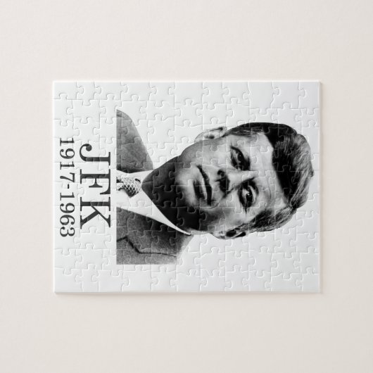 JFK - John F. Kennedy Puzzle (Horizontal)