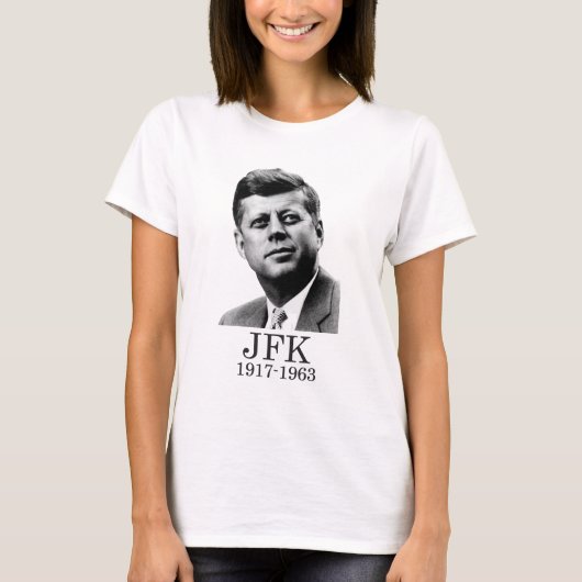 JFK - John F. Kennedy T-Shirt (Vorderseite)