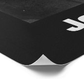 JFK John F. Kennedy Zitat Motivierend Inspiration Poster (Ecke)