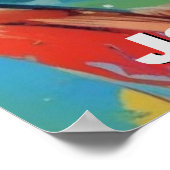 JFK John F. Kennedy Zitat Motivierend Inspiration Poster (Ecke)