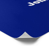 JFK John F. Kennedy Zitat Motivierend Inspiration Poster (Ecke)