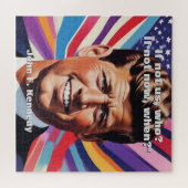JFK John F. Kennedy Zitat Motivierend Inspiration Puzzle (Horizontal)