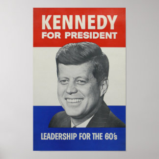 JFK - John Kennedy für Präsident 🇺 🇸 Poster