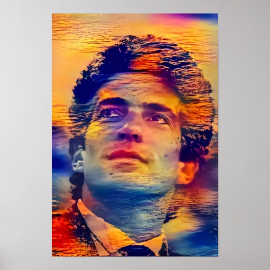 JFK Jr. - Island Sunset - Poster (Vorne)