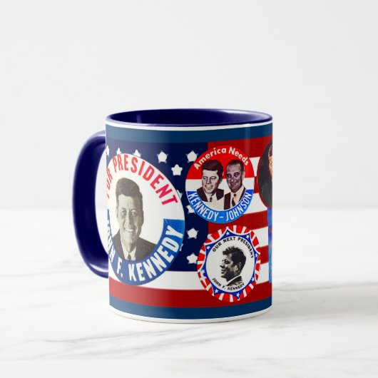 JFK Juli 4. Tasse (Vorderseite Links)