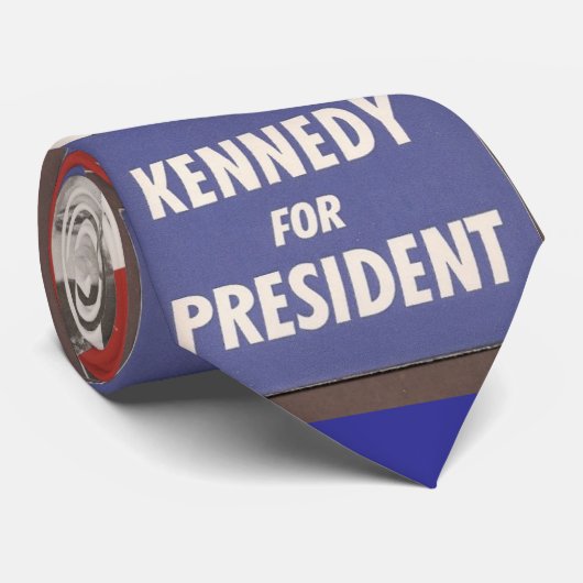 JFK Kampagne Krawatte (Gerollt)
