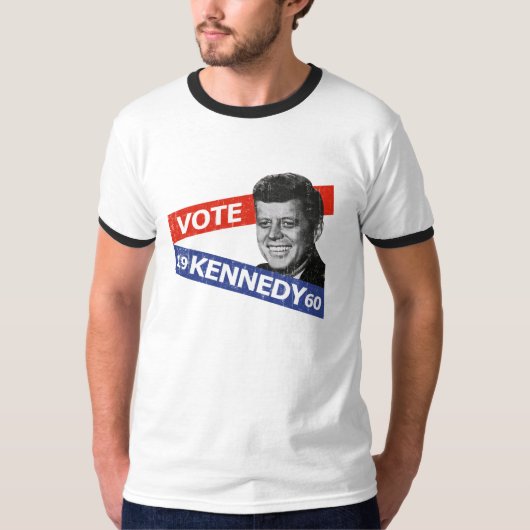 JFK Kennedy 1960 T-Shirt (Vorderseite)