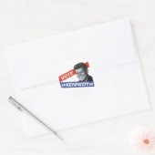 JFK Kennedy Election Runder Aufkleber (Umschlag)
