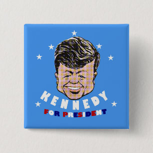 JFK: Kennedy für Präsident Button