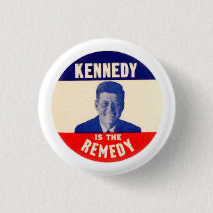 JFK: Kennedy ist die Abhilfe Button