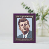 JFK - Maßnahme Postkarte (Stehend Vorderseite)
