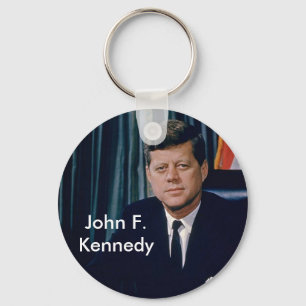 JFK offizielles Porträt vom public domain Schlüsselanhänger