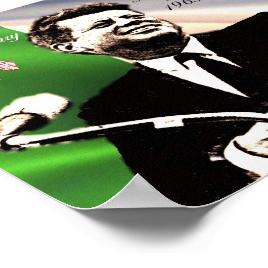 JFK Poster (Ecke)