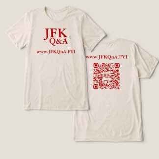 JFK Q&A Tri-Blend-SHIRT Tri-Blend Shirt
