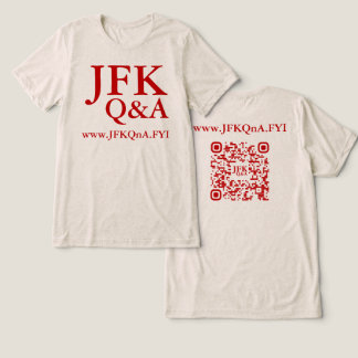 JFK Q&A Tri-Blend-SHIRT Tri-Blend Shirt