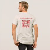 JFK Q&A Tri-Blend-SHIRT Tri-Blend Shirt (Rückseite voll)
