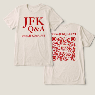 JFK Q&A Tri-Blend-SHIRT Tri-Blend Shirt