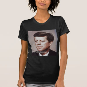 JFK Repariere das Dach Berühmtes Zitat T-Shirt