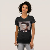 JFK reparieren das berühmte Zitat auf dem Dach T-Shirt (Vorne ganz)