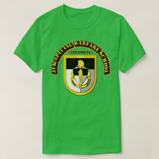 JFK Special Warfare School Flash T-Shirt (Design vorne)