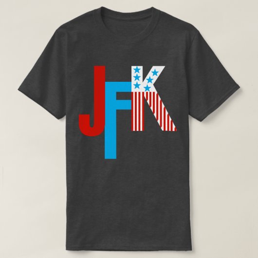 JFK T-Shirt (Design vorne)