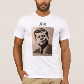 JFK T - Shirt gemalt durch Kennzeichen Elsen und (Vorderseite)