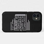 JFK Übereinstimmungs-Zitat iPhone 5 Case-Mate, Case-Mate iPhone Hülle (Rückseite (Horizontal))