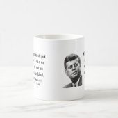 JFK Zitat 1b Kaffeetasse (Mittel)