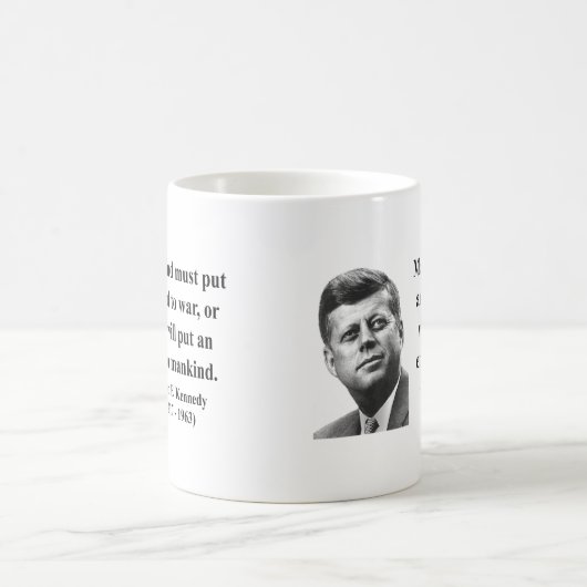 JFK Zitat 1b Kaffeetasse (Mittel)