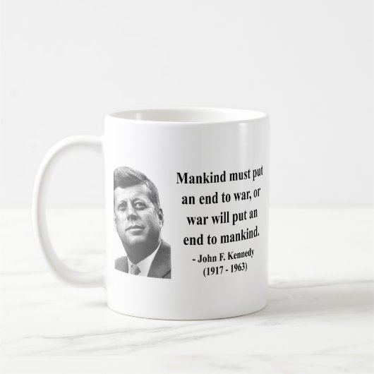 JFK Zitat 1b Kaffeetasse (Links)