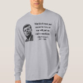 JFK Zitat 1b T-Shirt (Vorderseite)