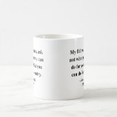 JFK Zitat 3a Kaffeetasse (Mittel)