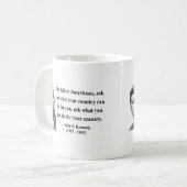 JFK Zitat 3b Kaffeetasse (Vorderseite Links)