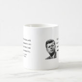 JFK Zitat 3b Kaffeetasse (Mittel)