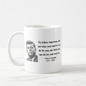 JFK Zitat 3b Kaffeetasse (Links)
