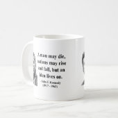 JFK Zitat 4b Kaffeetasse (Vorderseite Links)