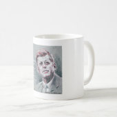 JFK & Zitat Kaffeetasse (VorderseiteRechts)